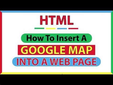 Google Maps HTML Code 的图像结果