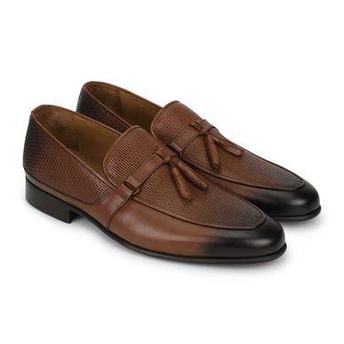 Buy Men Brown Loafers Online at The Collective - 730895