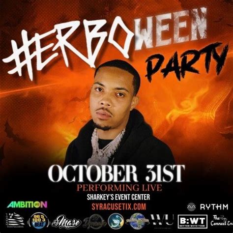 Herboween With G Herbo, 7240 Oswego Rd, Liverpool, NY, United States ...