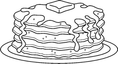 Pancakes S To - Free Coloring Pages