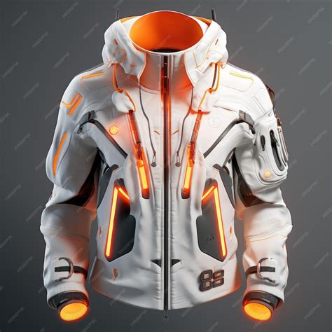 Futuristic Winter Hoodie Design Concept Hyper Realistic and Highly ...