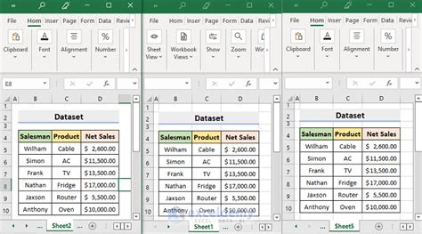 Image result for Excel Side-by-Side View