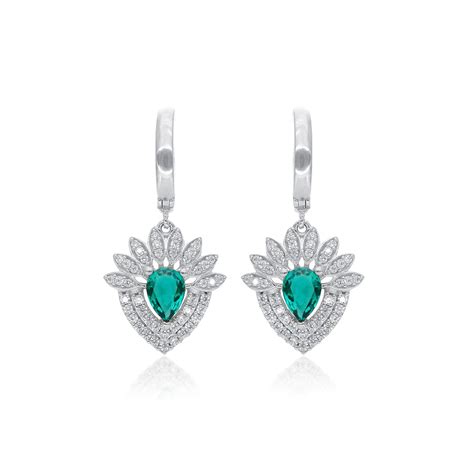 Buy DEESSA 925 Sterling Silver Stylish Earrings | Rakhi Rakshabandhan ...
