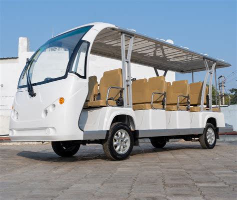 12 Seater Mini Electric Sightseeing Bus Manufacturer in India