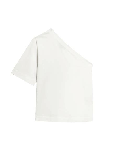 Buy Pure Cotton One Shoulder Top at Marks & Spencer