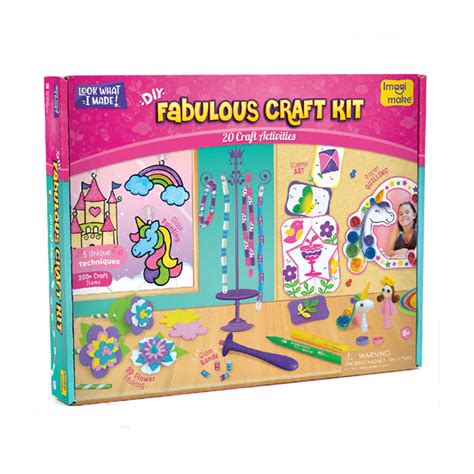 Imagimake Diy Fabulous Craft Kit With 20+ Activities – Artstation