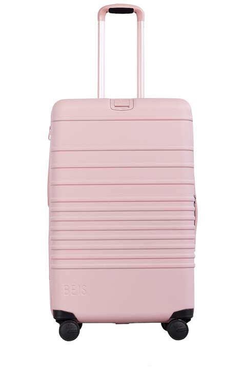 BEIS The Medium Check-In Roller in Atlas Pink | REVOLVE
