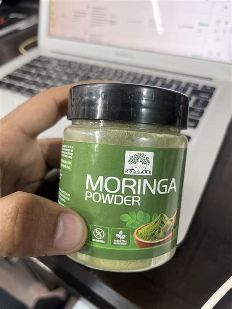 Rogcare Moringa Powder 100 Gm | Pure & Organic Drumstick Leaf Superfood ...