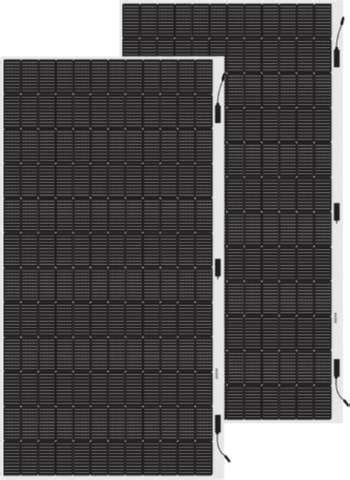 WAAREE 545 Watt Each Halfcut Mono Perc Bifacial Solar Panel Price in ...