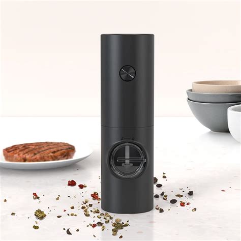 Buy Electric Salt and Pepper Grinder Set - Battery Operated Stainless ...