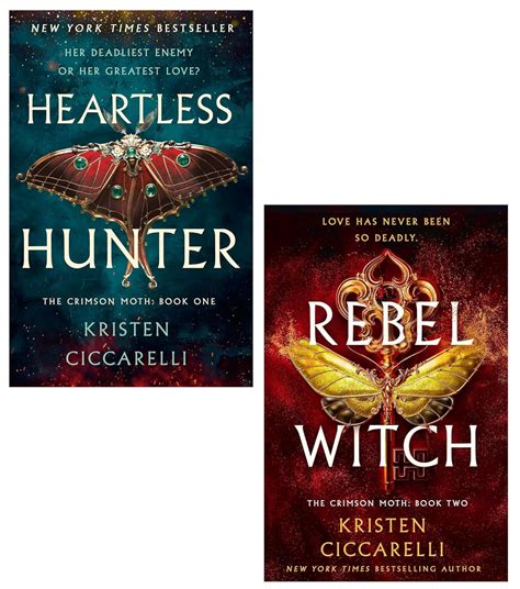 The Crimson Moth Series 2 Books Set – Heartless Hunter and Rebel Witch ...