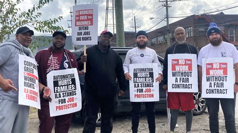 Gallery: Port workers' strike hits South Jersey cargo terminals