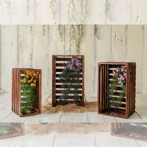 Set of Three Plain Crates | Madras Prop Store
