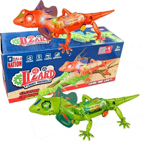 Tobar Lizard Electronic Pet (Blue) : Amazon.in: Toys & Games