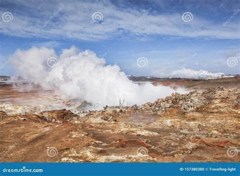 Gunnuhver Hot Springs Iceland, Spring Stock Photo - Image of reykjanes ...