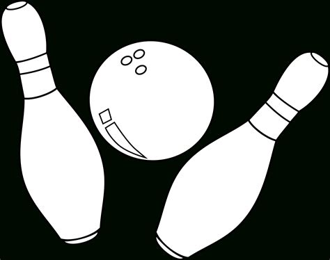Printable Bowling Clipart