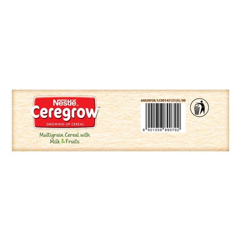 Nestle Ceregrow Growing Up Baby Cereal Multigrain Milk & Fruits Powder ...