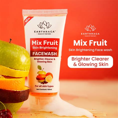 Earthraga Mix Fruit Face Wash | Brightening & Hydrating Cleanser for ...