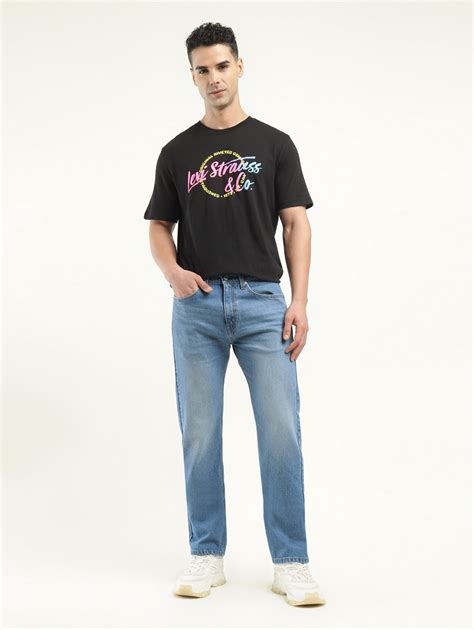 Men's 550 Indigo Relaxed Tapered Fit Mid Rise Jeans – Levis India Store