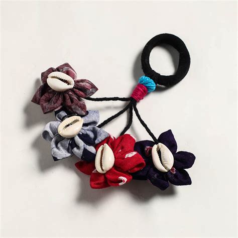 Fabart Phool Kali Shell Hair Rubber Band – iTokri आई.टोकरी