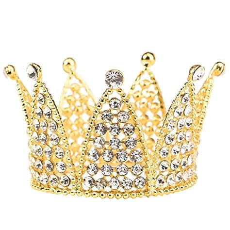 Golden Metal Medium Crown szie 3x2 inch – Bakeworld Retails Pvt Ltd