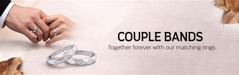 Buy Matching Silver Bands for Couples Online | Zalkari