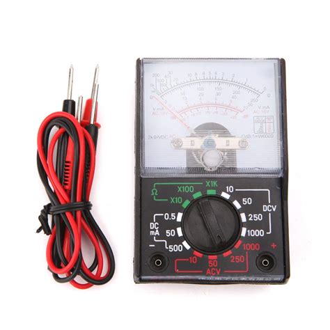Buy HELYZQ DC/AC 1000V Voltmeter 250mA Ammeter 1K Resistance Meter ...