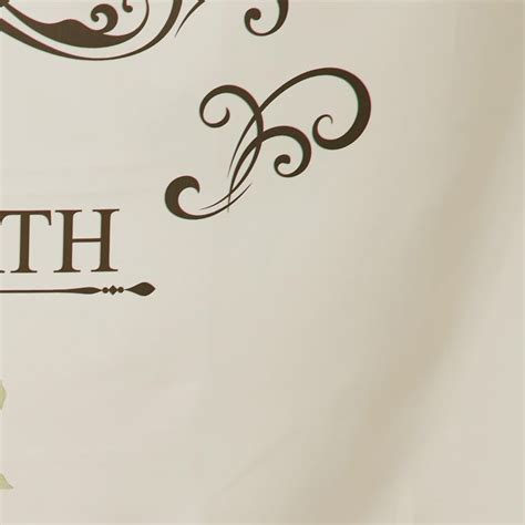 Buy Royal Bath White Printed Shower Curtain - 180x180cm from Home ...