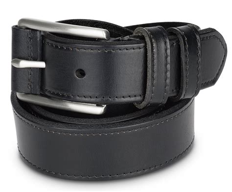Scott Allan Men's Full Leather Men's Belt - Walmart.com