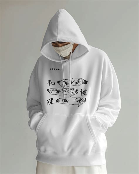 Evo Vogue Anime-Inspired 450 GSM Heavyweight Hoodie – For the Bold and