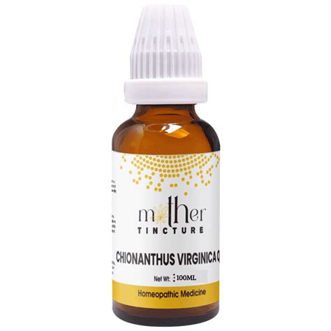 Buy Pioneer Pharma Chionanthus Virginica Mother Tincture Q 25% OFF ...