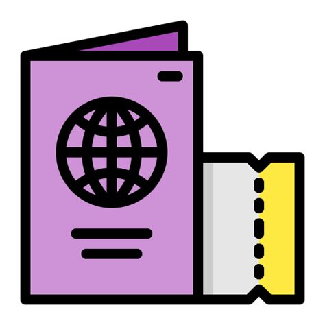 Passport - Free travel icons