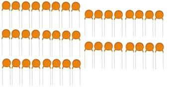 0.1uF (104) Ceramic Capacitor - Pack Of 40 : Amazon.in: Industrial ...