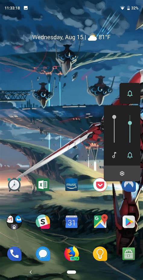Image result for Android Volume Control Text Button