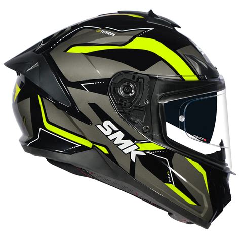 SMK Typhoon Azonix Helmet | With Sun Visor & Pinlock – PowerSports