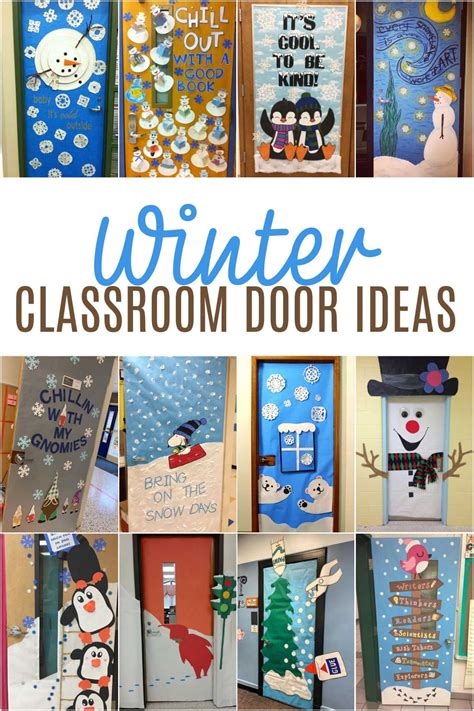 Winter Classroom Door Ideas | Winter door decorations classroom, Door ...
