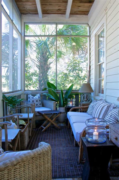 15+ Charming Southern Style Screened Porch Ideas To Love All Season ...