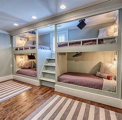 Pin by Brittany Hanson on Bedroom Ideas | Bunk bed rooms, Bunk beds ...