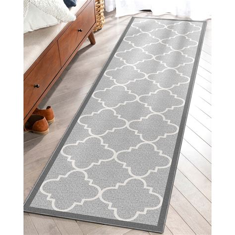 Well Woven Kings Court Brooklyn Trellis Modern Moroccan Gray 2' x 7 ...