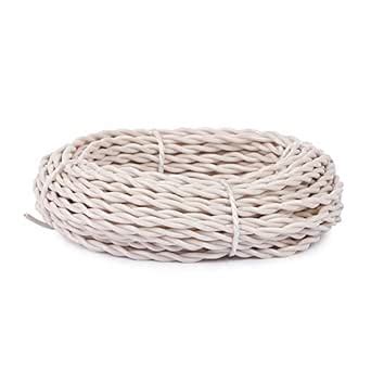 OXCORD 2 core Flexible Copper Wires and Cables 0.5mm 15Yard (30 feet ...
