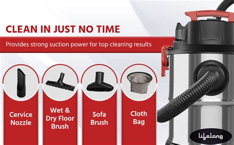 Lifelong LLVC20 Aspire ZX 20 Litre Wet and Dry Vacuum Cleaner - for ...