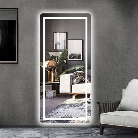 NeuType 47" x 22" Full Length Wall Mirror - Walmart.com | Living room ...