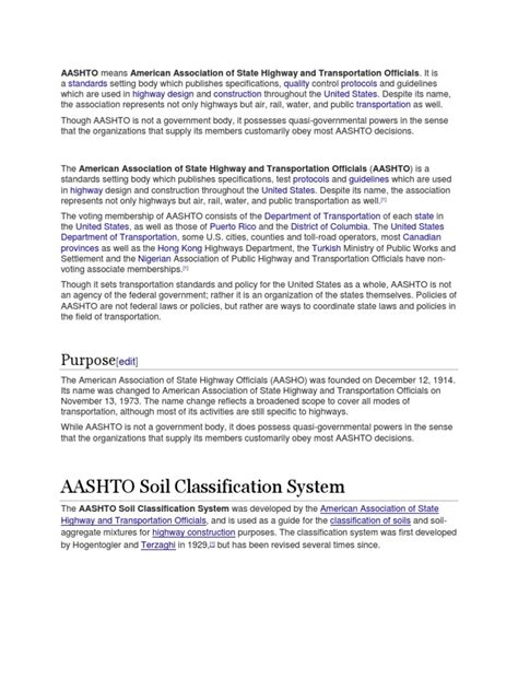 Image result for AASHTO Soil Classification System Applications