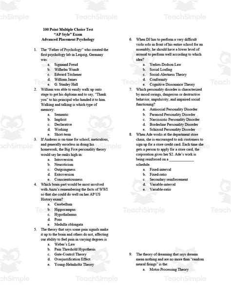 Image result for AP Test Examples