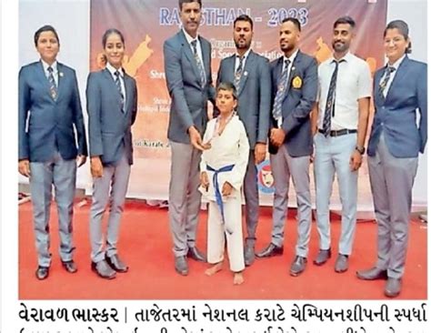 A student of New Darshan School in Veraval city shone in the National ...