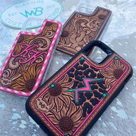 Western Leather Phone Cases