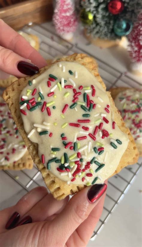 Cookie Dough Frosted Pop Tart Cookie Bars
