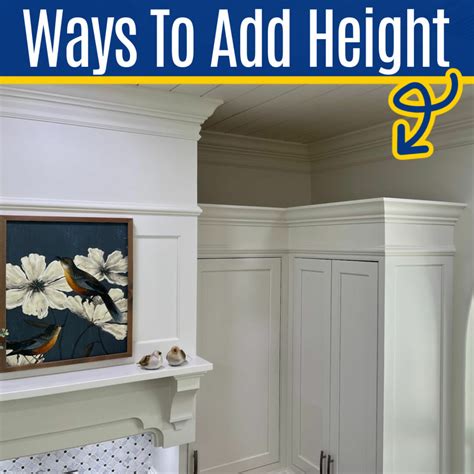 10 BEST Ways To Add Height To Kitchen Cabinets (So Many Beautiful Options) - Abbotts At Home