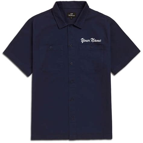 CCS Custom Embroidered Work Shirt - Navy