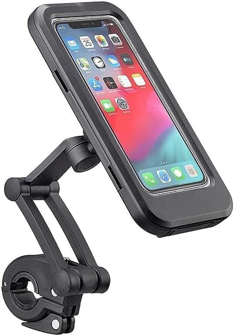 Mobile Phone Holder Mount Jaw Grip Waterproof Handle Bar Mobile Holder ...